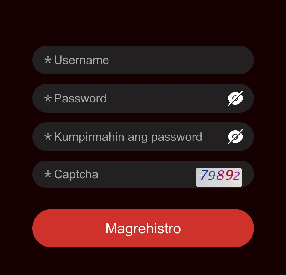 OKPANALO register step page showing account creation process and platform access